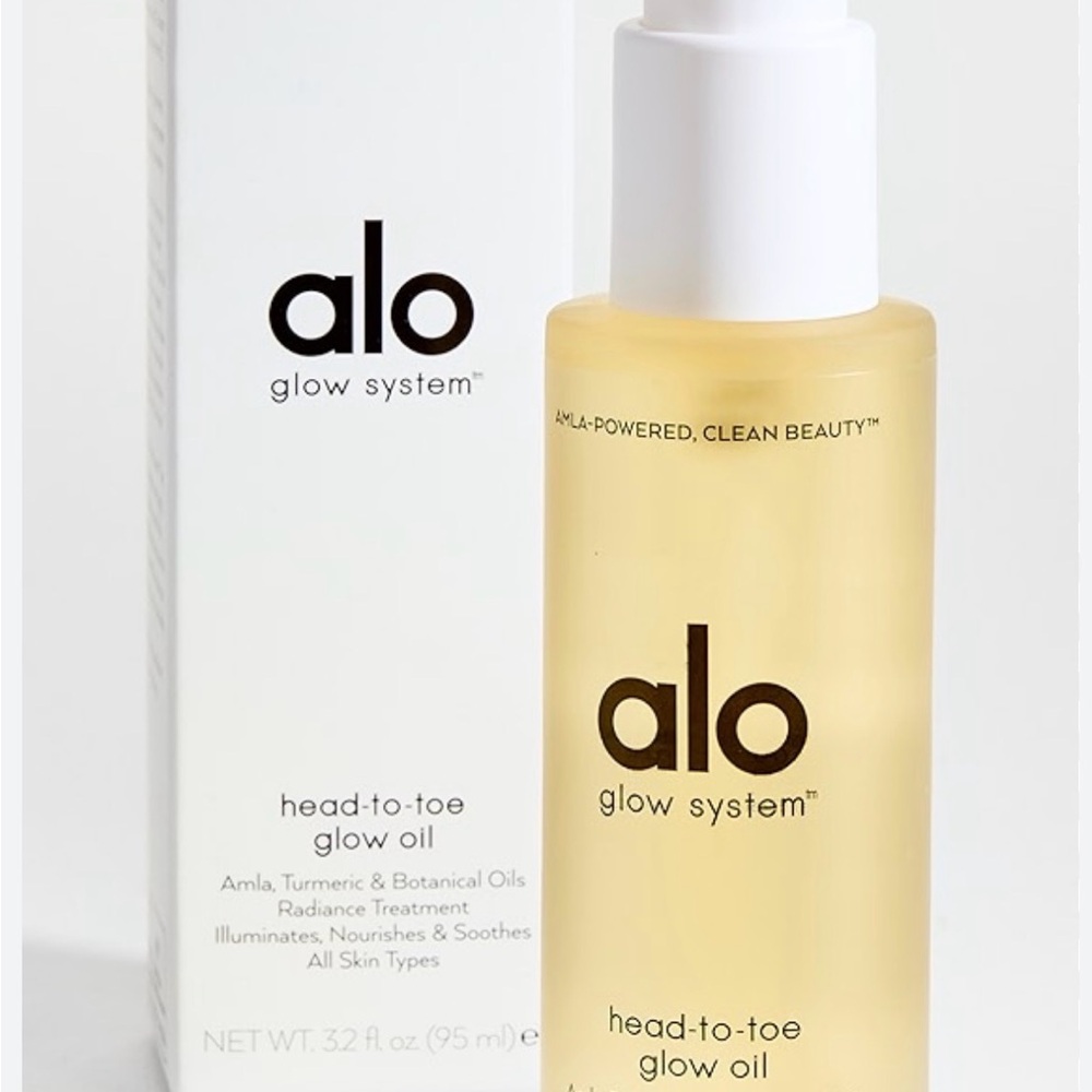 ALO Yoga Glow System Head-to-Toe Glow Oil - Gold
